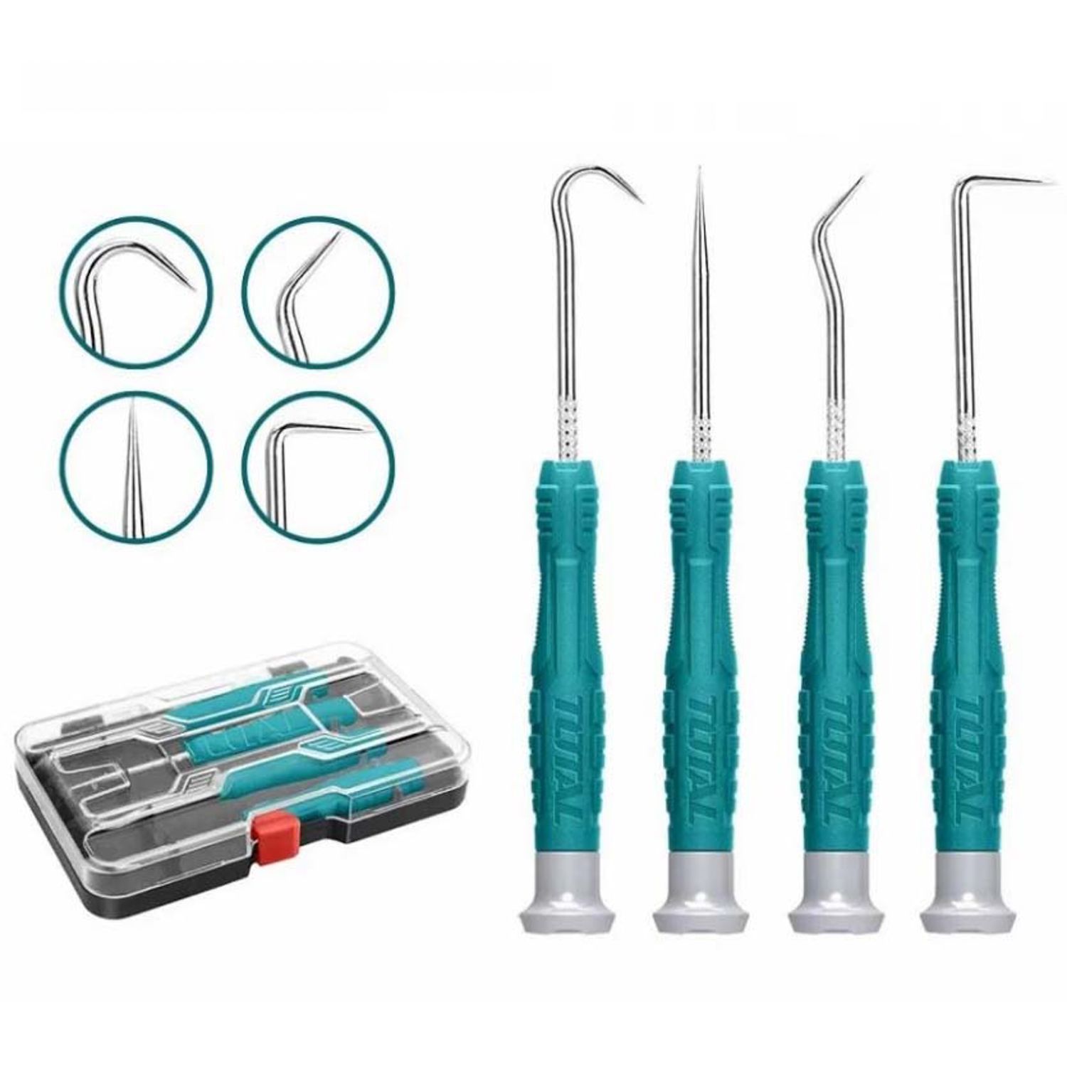 KIT DE GANCHOS TOTAL TPHSK0401 4PCS