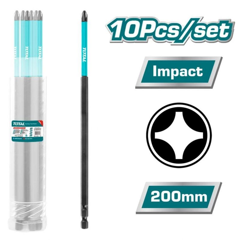 BITS CRUZ TOTAL TACIM16PH283 PH2X200MM