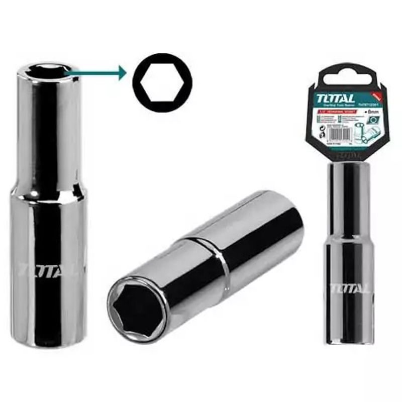 LLAVE TUBO HEXAGONAL TOTAL 1/2 18M
