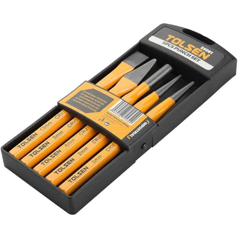 JUEGO DE PUNZONES TOLSEN 5PCS J25091