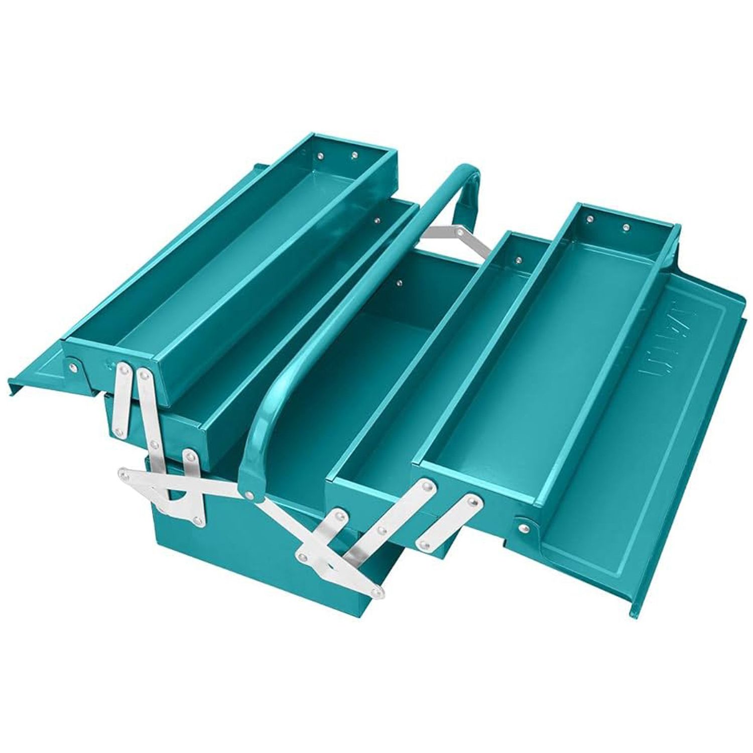 CAJA DE HERRAMIENTAS TOTAL THT10702 CON 5 COMPARTIMENTOS