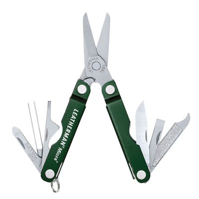 TIJERA LEATHERMAN  MULTIFUNCION MICRA GREEN CAIXA 