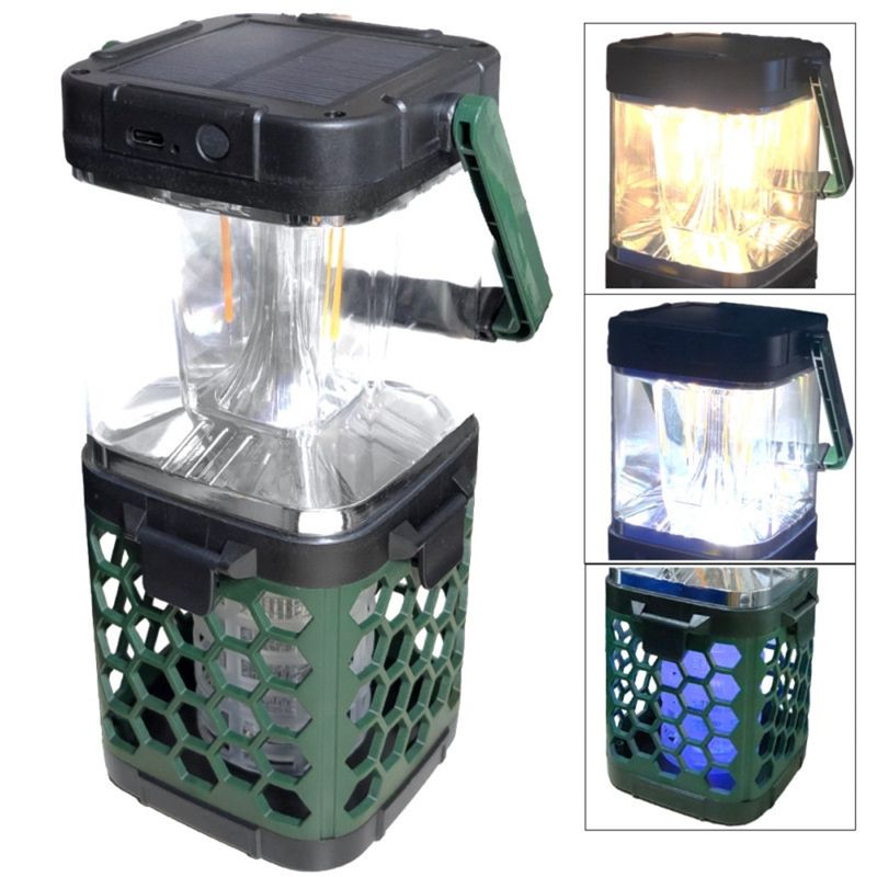 MATA INSECTOS ELECTRICO ECOPOWER CON LAMPARA EP-8132