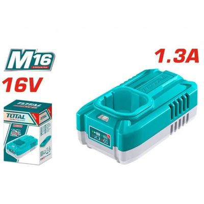 CARGADOR DE BATERIA TOTAL 16V 1.3 A TFCLI1613