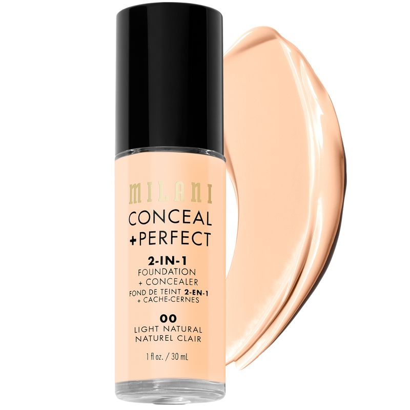 BASE MILANI  2EN1 30ML 00 LIGHT NATURAL