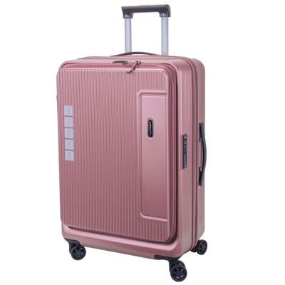VALIJA ARIANA MEDIANA DE POLICARBONATO ROSE PINK 12 A 15 KLS