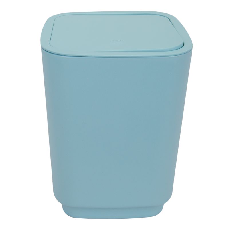 BASURERO PLASTICO CON TAPA:13.2CM*13.6CM*16.5CM