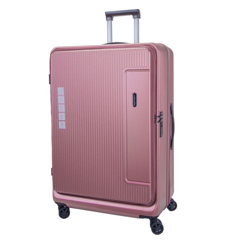 VALIJA ARIANA GRANDE DE POLICARBONATO ROSE PINK 20/24 KILOS