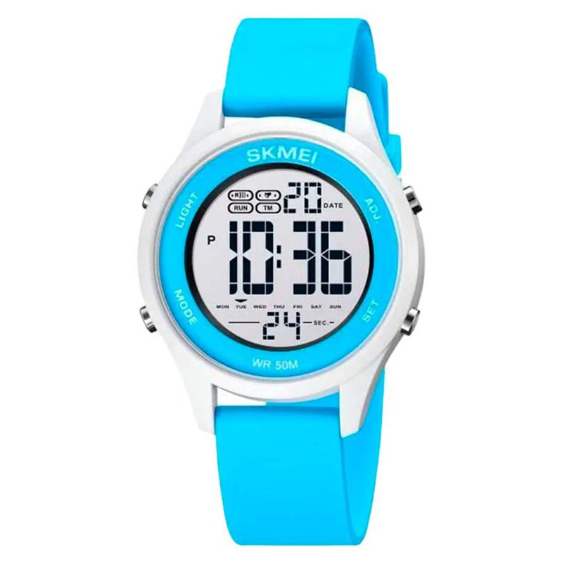 RELOJ UNISEX DIGITAL SKMEI 1758 CELESTE