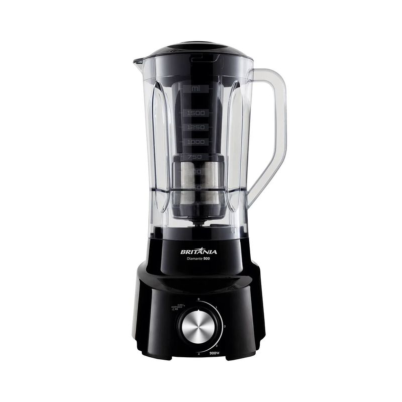 LICUADORA BRITANIA DIAMANTE 800 1050W 220V 4V 2.6LT NEGRO 