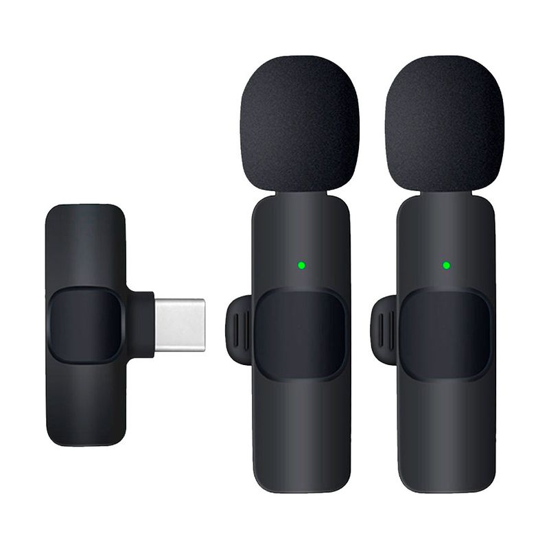 MICRÓFONO INALÁMBRICO YOOKIE YE13 PARA CELULAR+2 MICROFONOS
