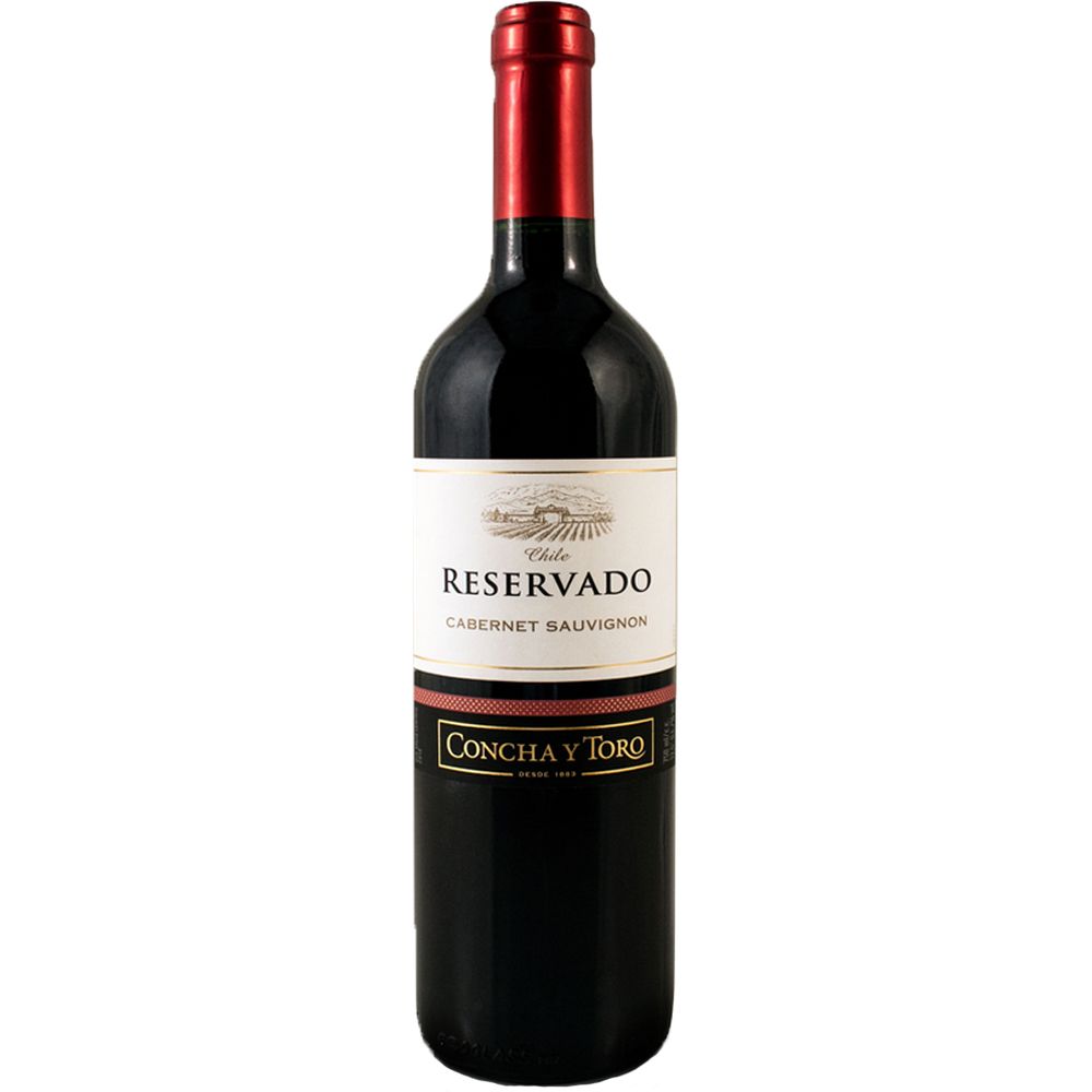 VINO CONCHA Y TORO RESERVADO CABERNET SAUV. 750ML