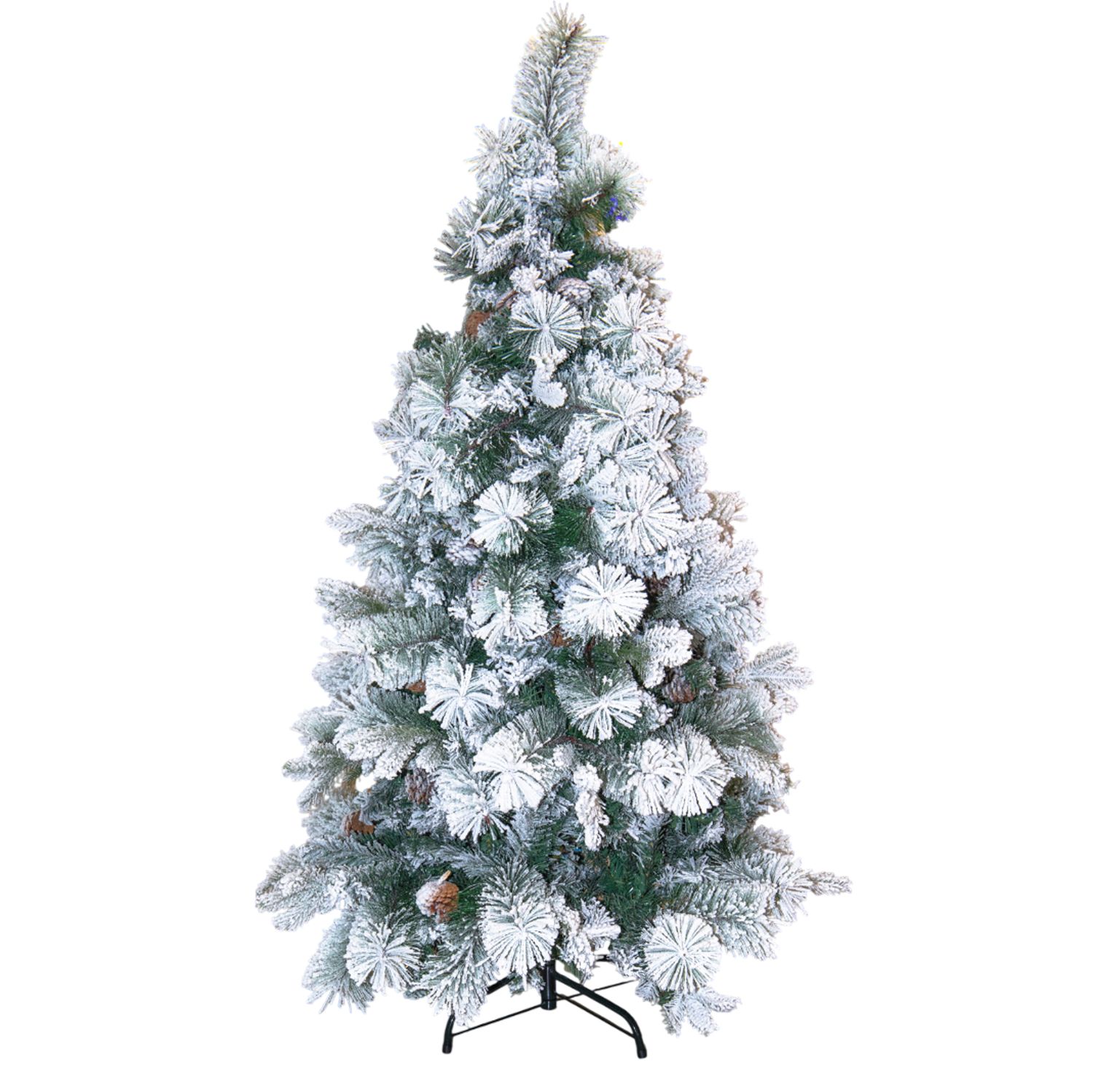 ÁRBOL DE NAVIDAD DE 1,2 M DE PE+PVC+PET 650 RAMAS