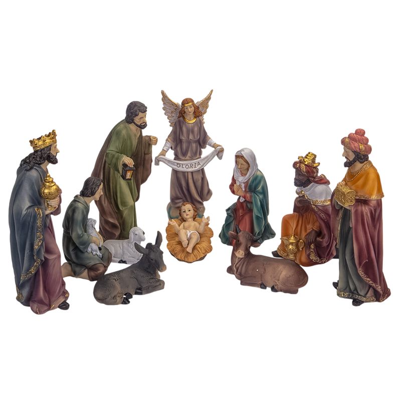 PESEBRE CON 12 PIEZAS DE 30CM