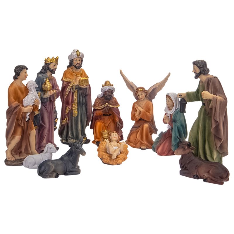PESEBRE CON 11 PIEZAS DE 20CM