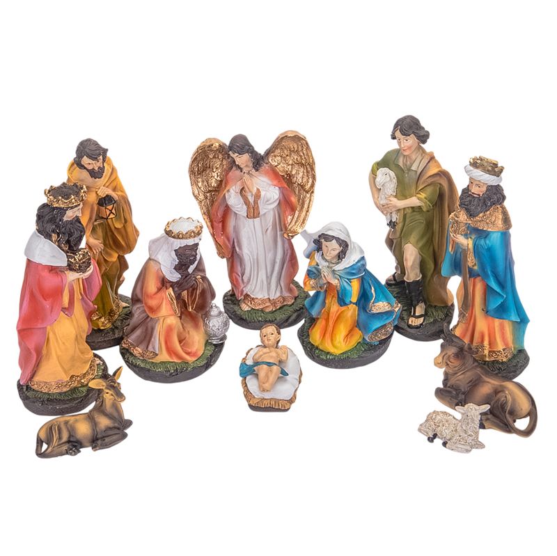 PESEBRE CON 12 PIEZAS DE 20CM