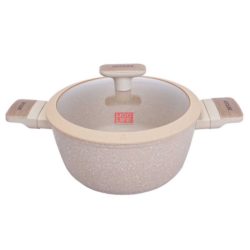 CACEROLA A INDUCCION UCC LIFE ANTIADHERENTE 3.5L 22CM 