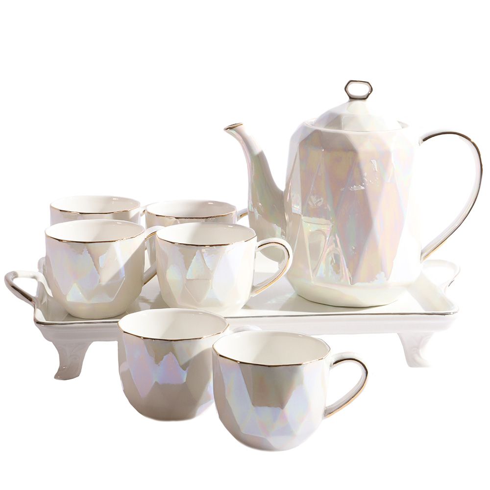 JUEGO PARA TÉ Y CAFÉ 8PZ