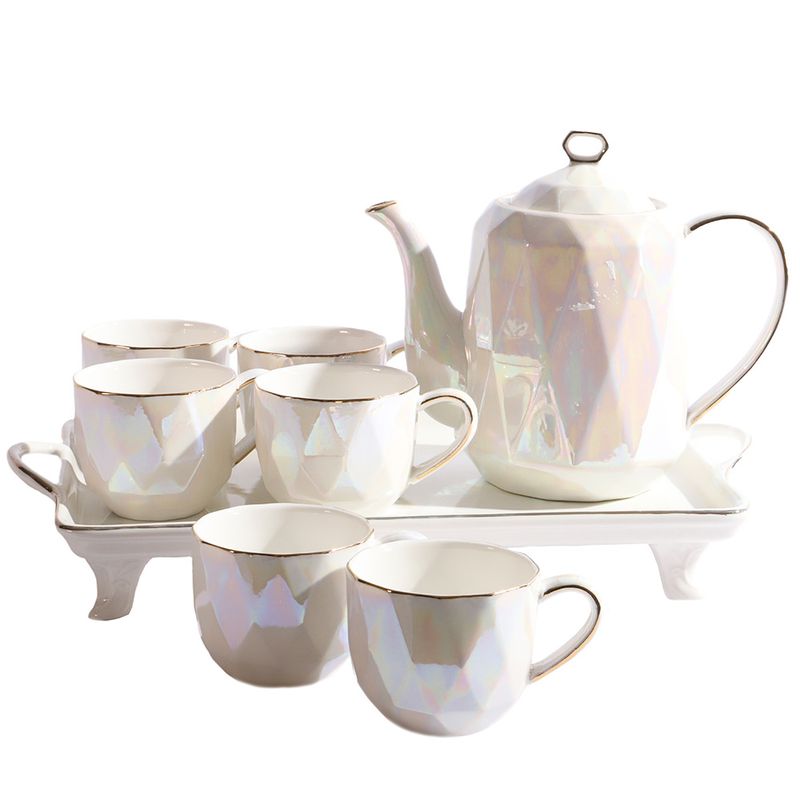 JUEGO PARA TÉ Y CAFÉ 8PZ