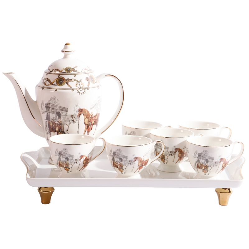 JUEGO   PARA TÉ Y CAFÉ 8PZ