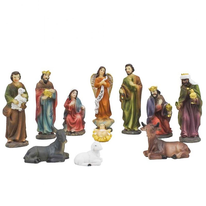 PESEBRE 11PZS 9CM FIGURAS DEL NACIMIENTO 
