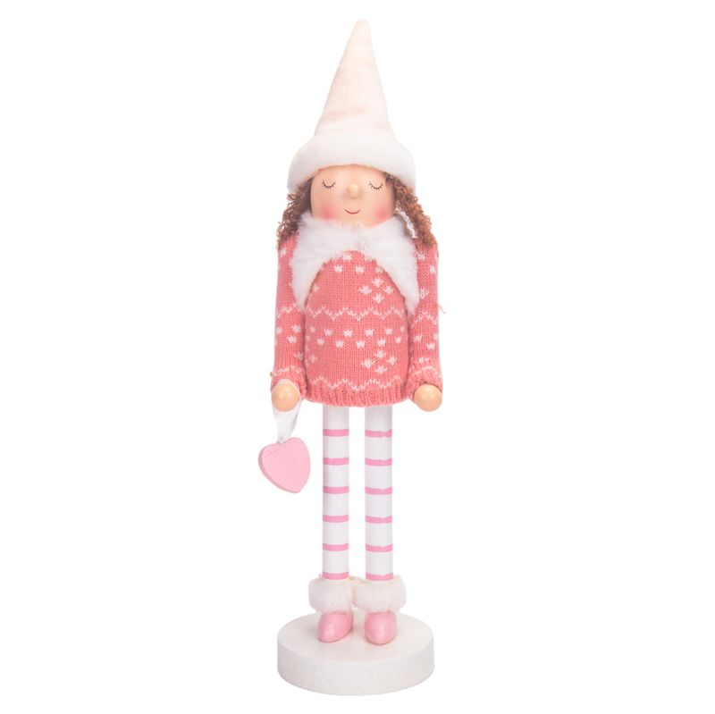 HADA NAVIDEÑA ROSADO 38CM