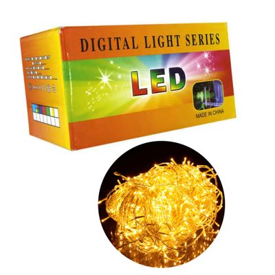 LUCES PISCA PISCA NAVIDEÑA 500LED 50M AMARILLO 110V