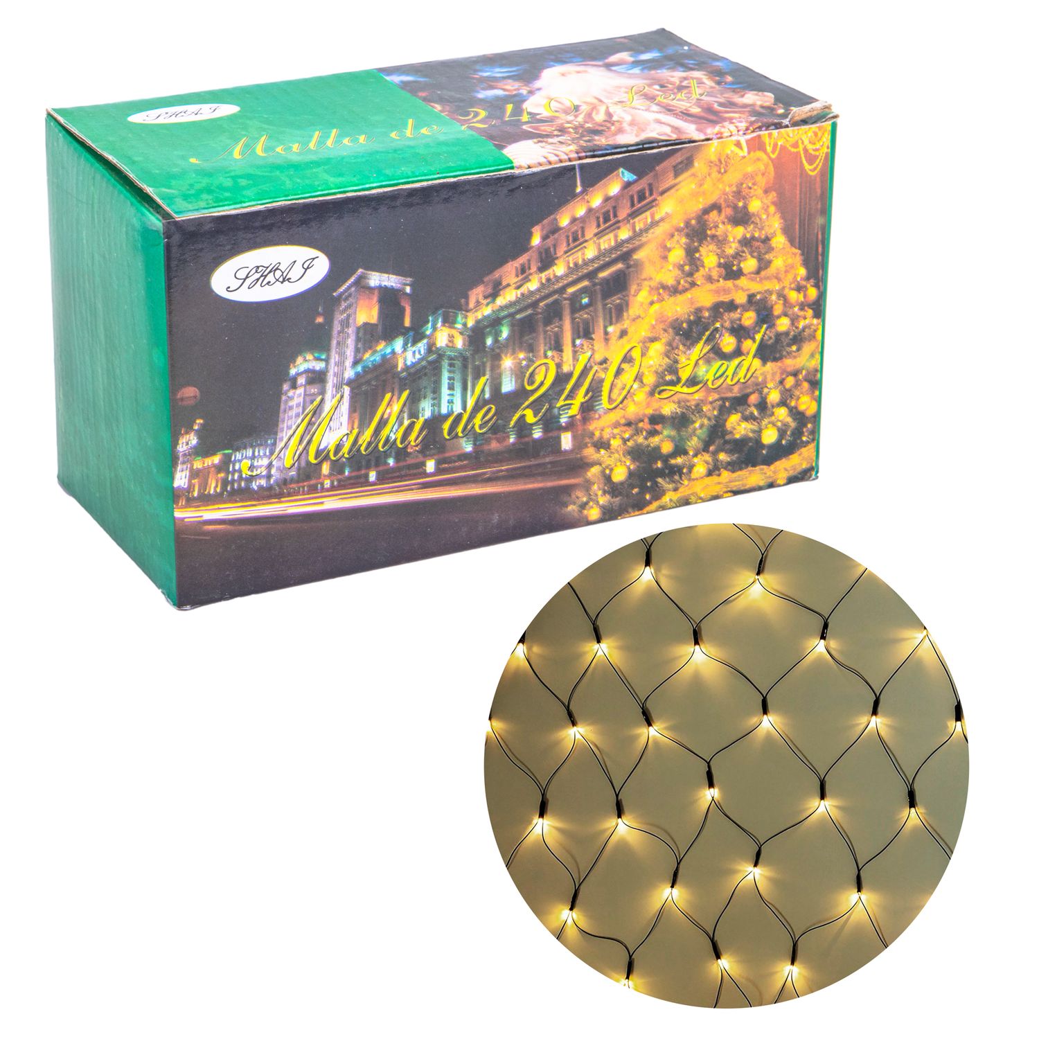 LUCES PISCA PISCA RED COLORIDO 240LED 110V 3M