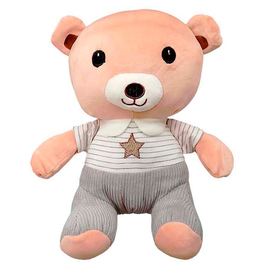 PELUCHE OSO 33CM CREMA CON ROPA