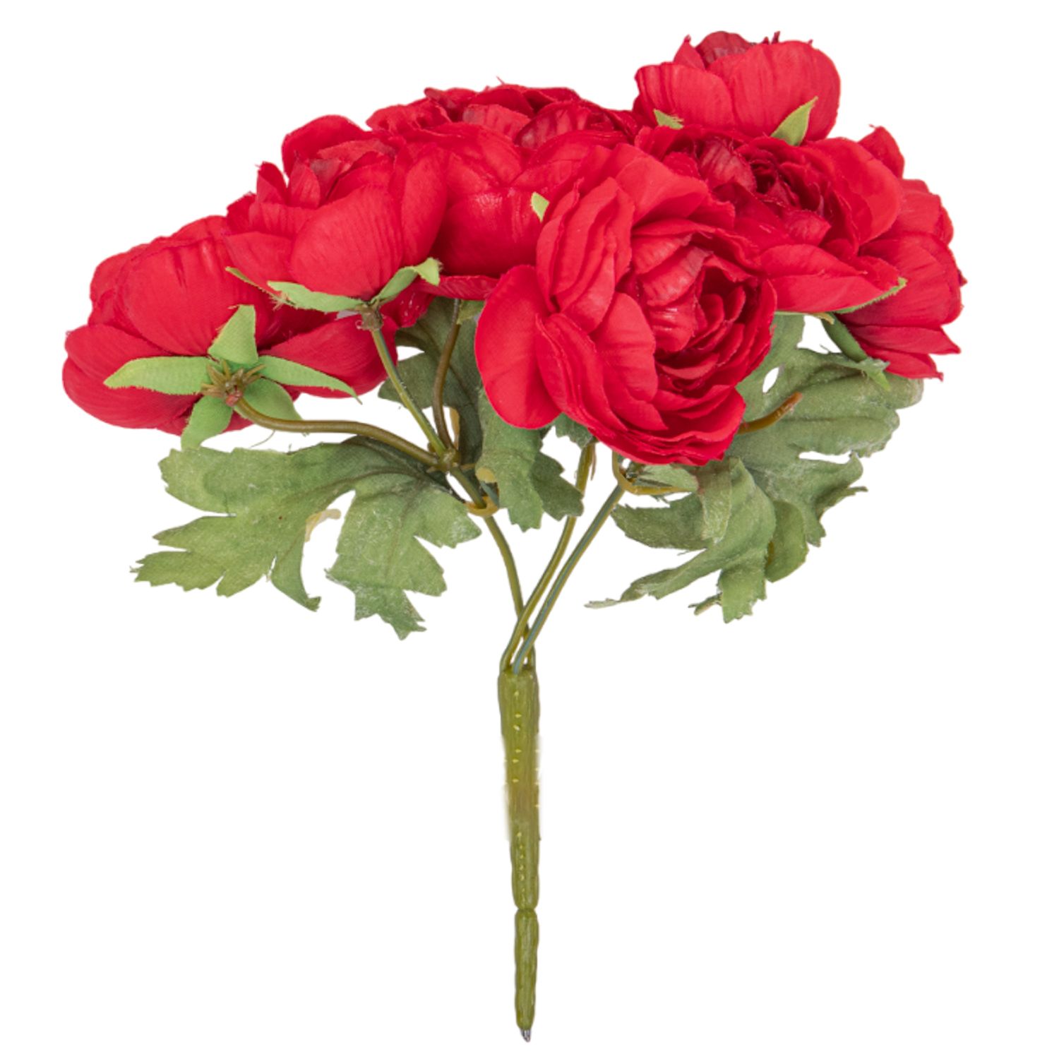RAMO DE ROSA ROJA 26CM. / RANUNCULUS 145100BQ