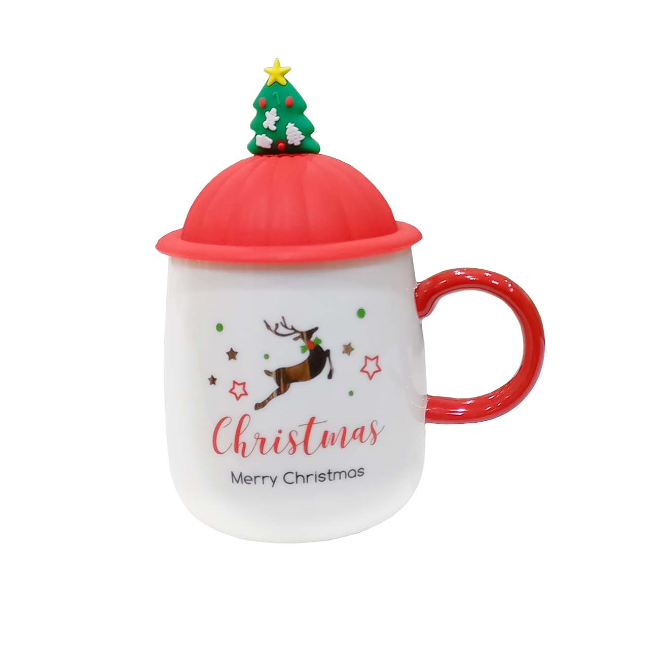 TAZA NAVIDEÑA RENO 380ML