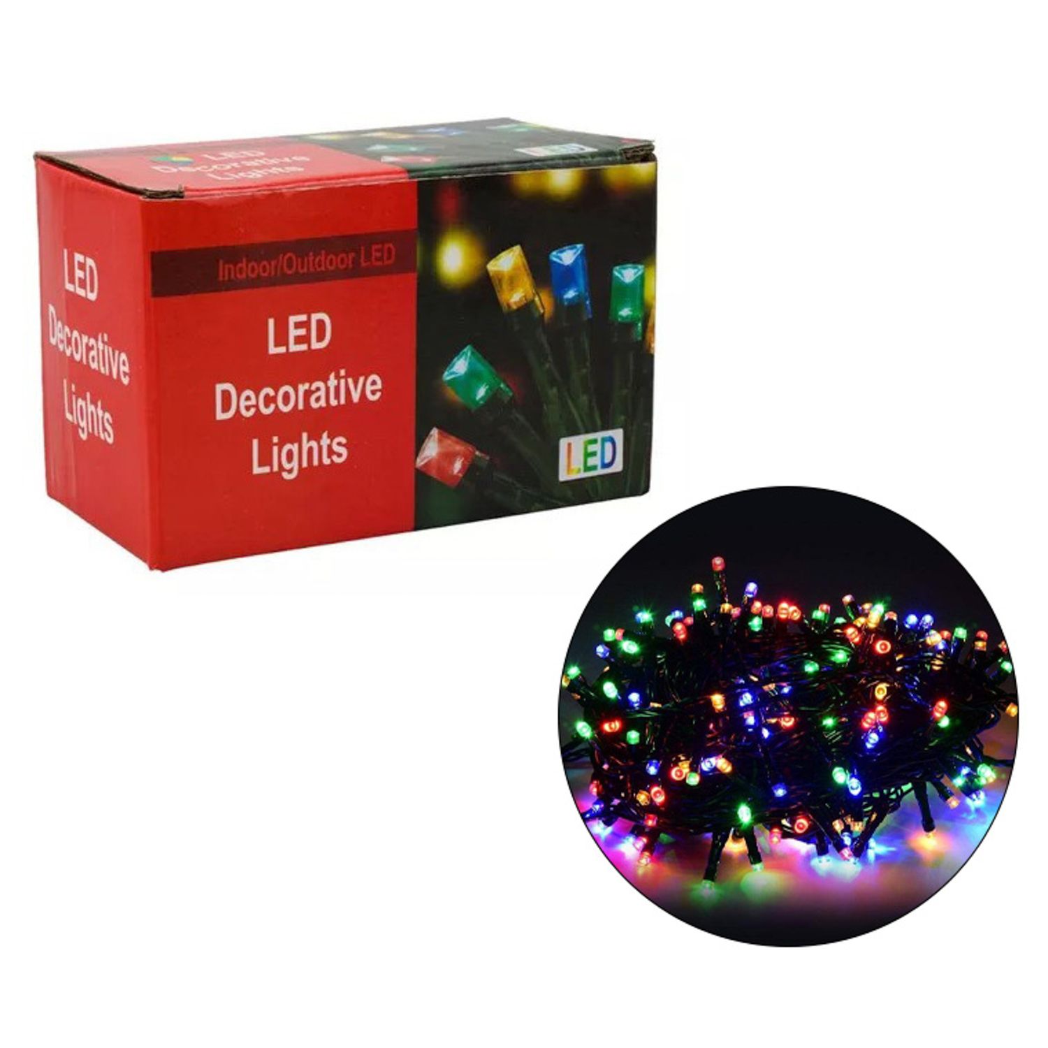 LUCES PISCA PISCA NAVIDEÑAS 200L 127V COLARIDO 