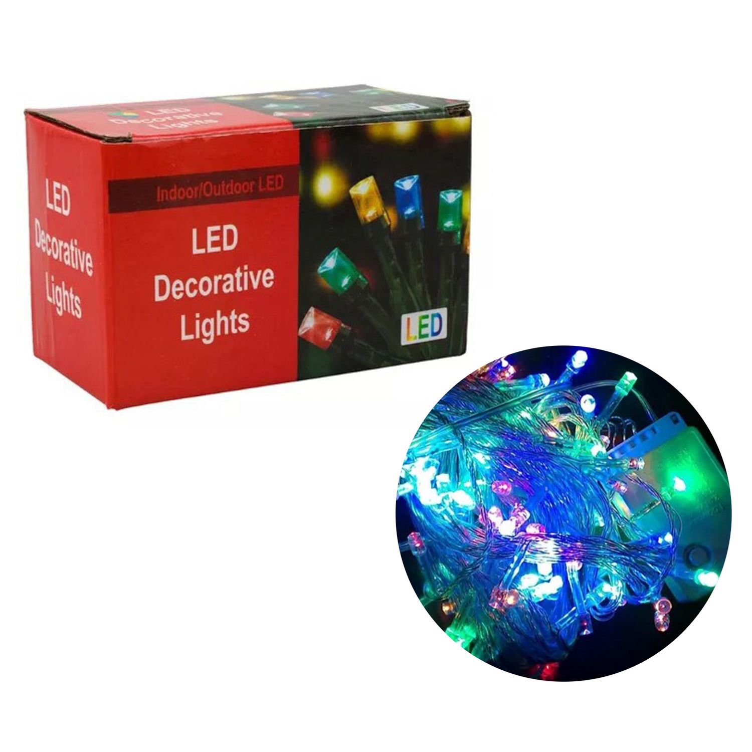 LUCES PISCA PISCA NAVIDEÑA 200LED 16M  COLORIDO 220V