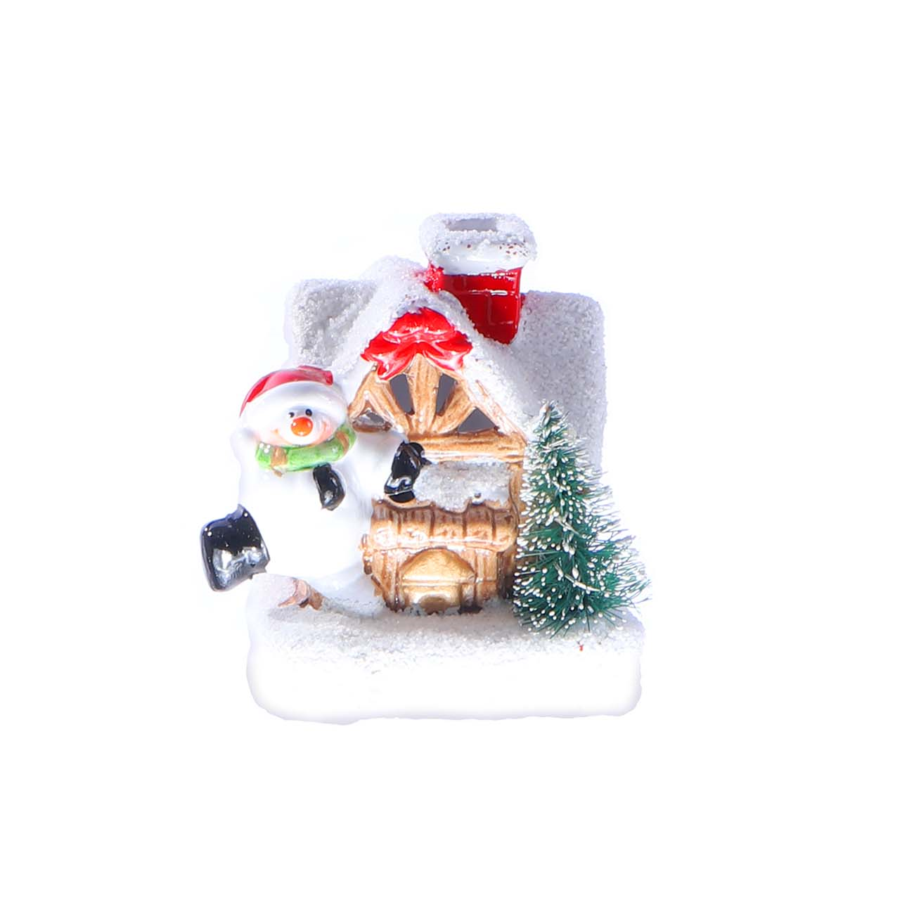 ADORNO NAVIDEÑO DE CERAMICA 8X7.5X8.2CM
