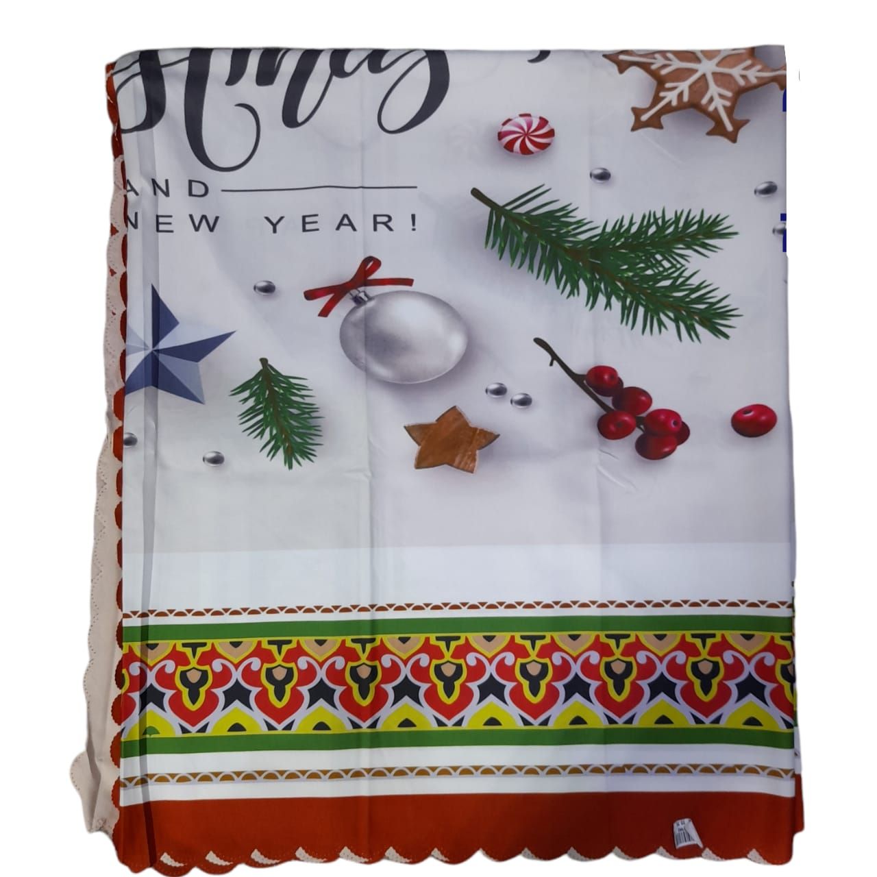 MANTEL NAVIDEÑO 140X240 CM