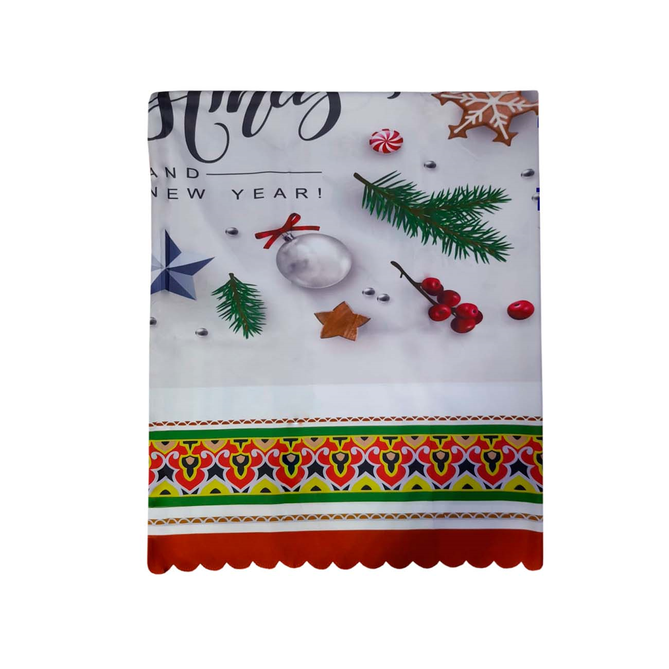 MANTEL NAVIDEÑO 140X180CM