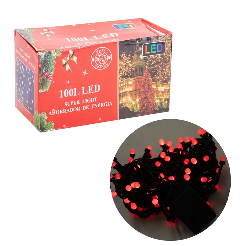 LUCES PISCA PISCA LÁMPARA DE ARROZ 100LED 220V