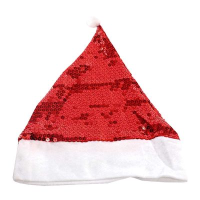 GORRO NAVIDEÑO CON LENTEJUELAS 