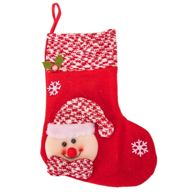BOTA NAVIDEÑA MUÑECO DE NIEVE