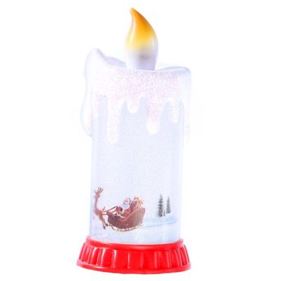 VELA NAVIDEÑA DECORATIVA 10CM