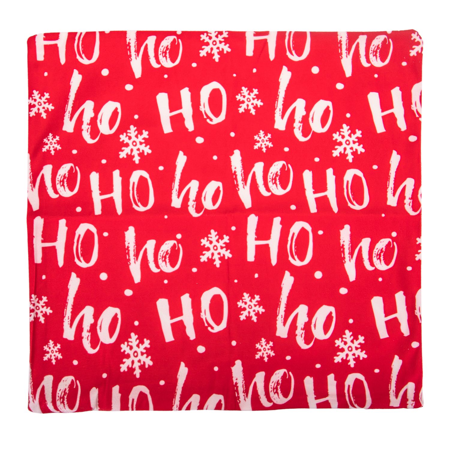 FUNDA PARA ALMOHADA HO HO HO 45X45 CM