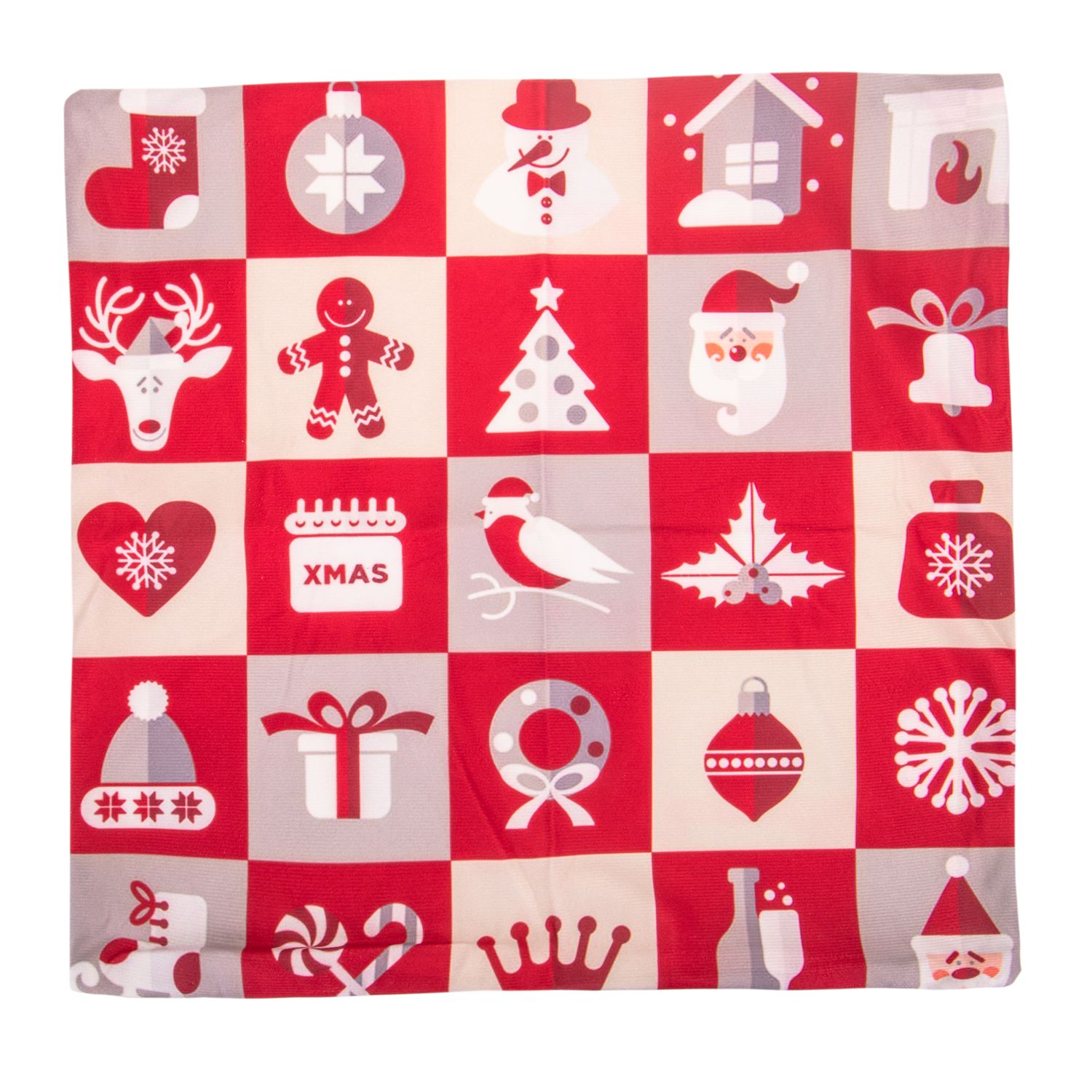 FUNDA PARA ALMOHADA FLOCO DE NIEVE45X45 CM