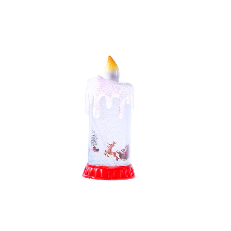 VELA NAVIDEÑA DECORATIVA 12CM