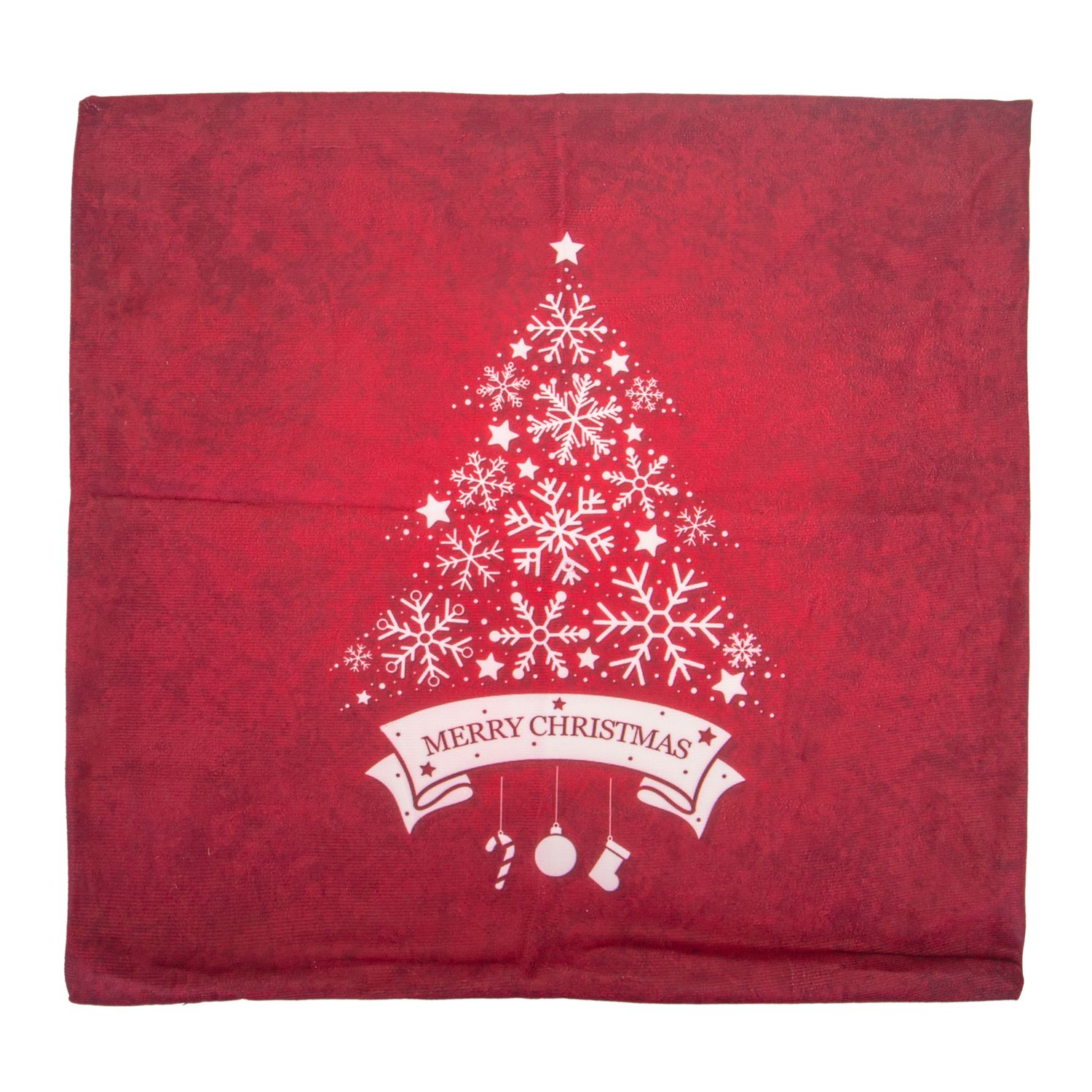 FUNDA PARA ALMOHADA CUADROS NAVIDEÑOS 45X45 CM
