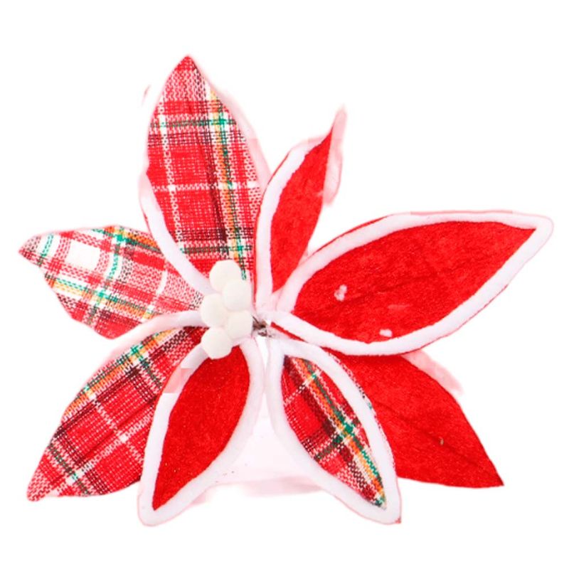FLOR NAVIDEÑA ROJA CUADRILLE