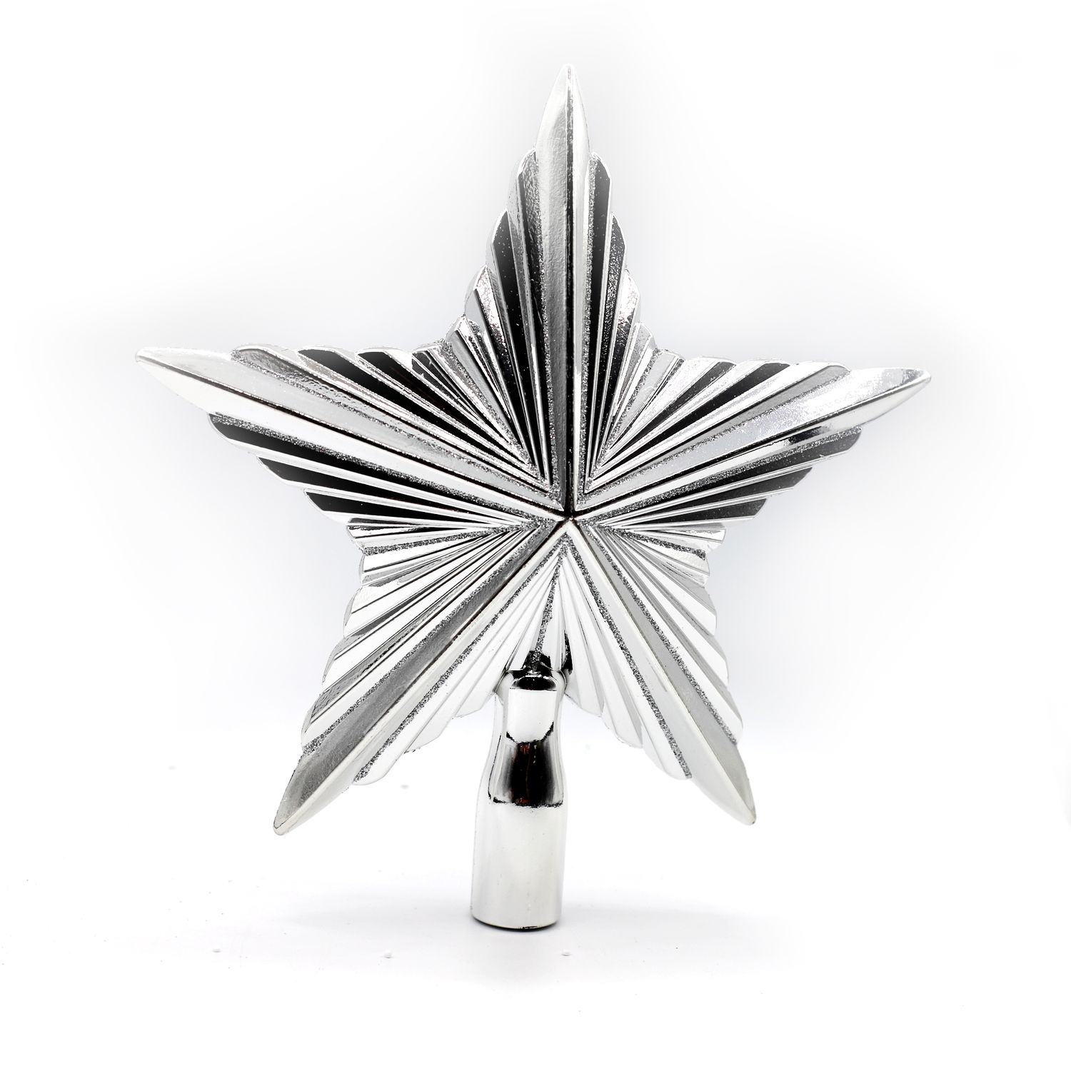 ESTRELLA PLATEADA PARA ARBOL NAVIDEÑO
