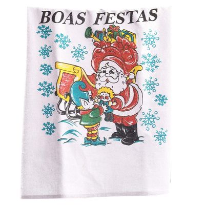 TRAPO NAVIDEÑO CON GLITTER 43X71