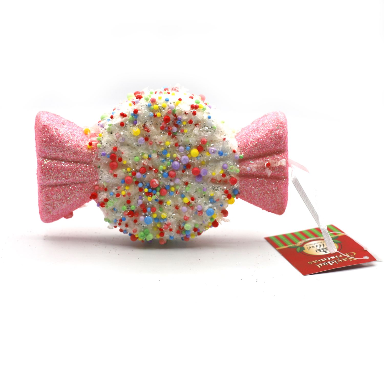 ADORNO NAVIDEÑO COLGANTE CARAMELO 14.5 X 8.5 X 2.5 CM S2