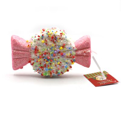 ADORNO NAVIDEÑO COLGANTE CARAMELO 14.5 X 8.5 X 2.5 CM S2