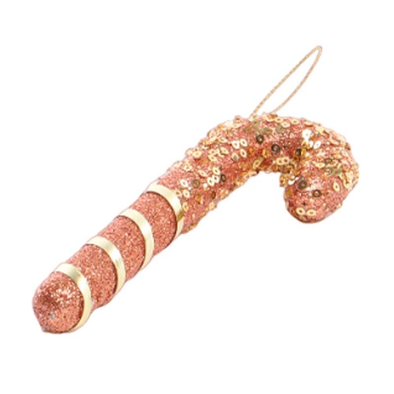 BASTON NAVIDAD 13CM ROSE